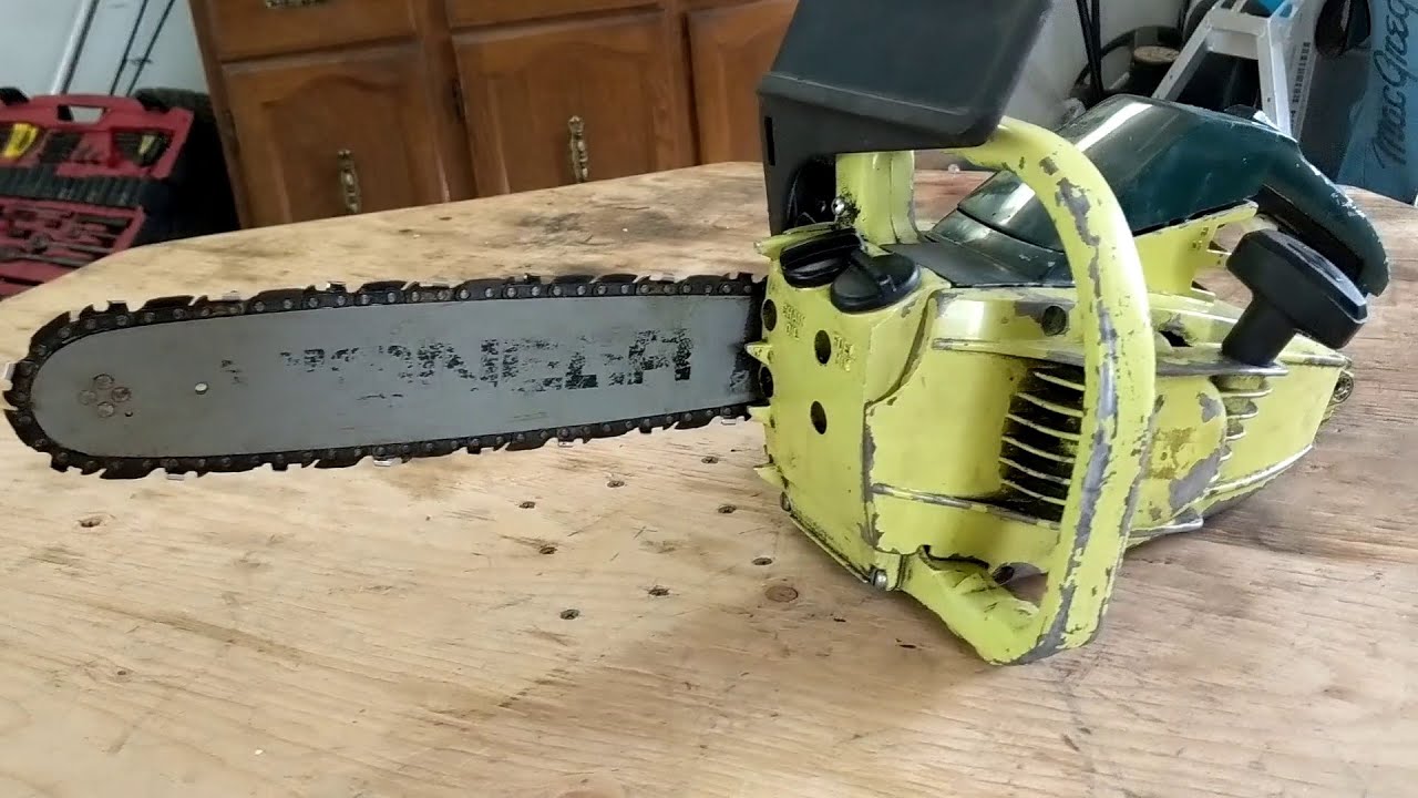 1980's Pioneer Chainsaw [Restoration]
