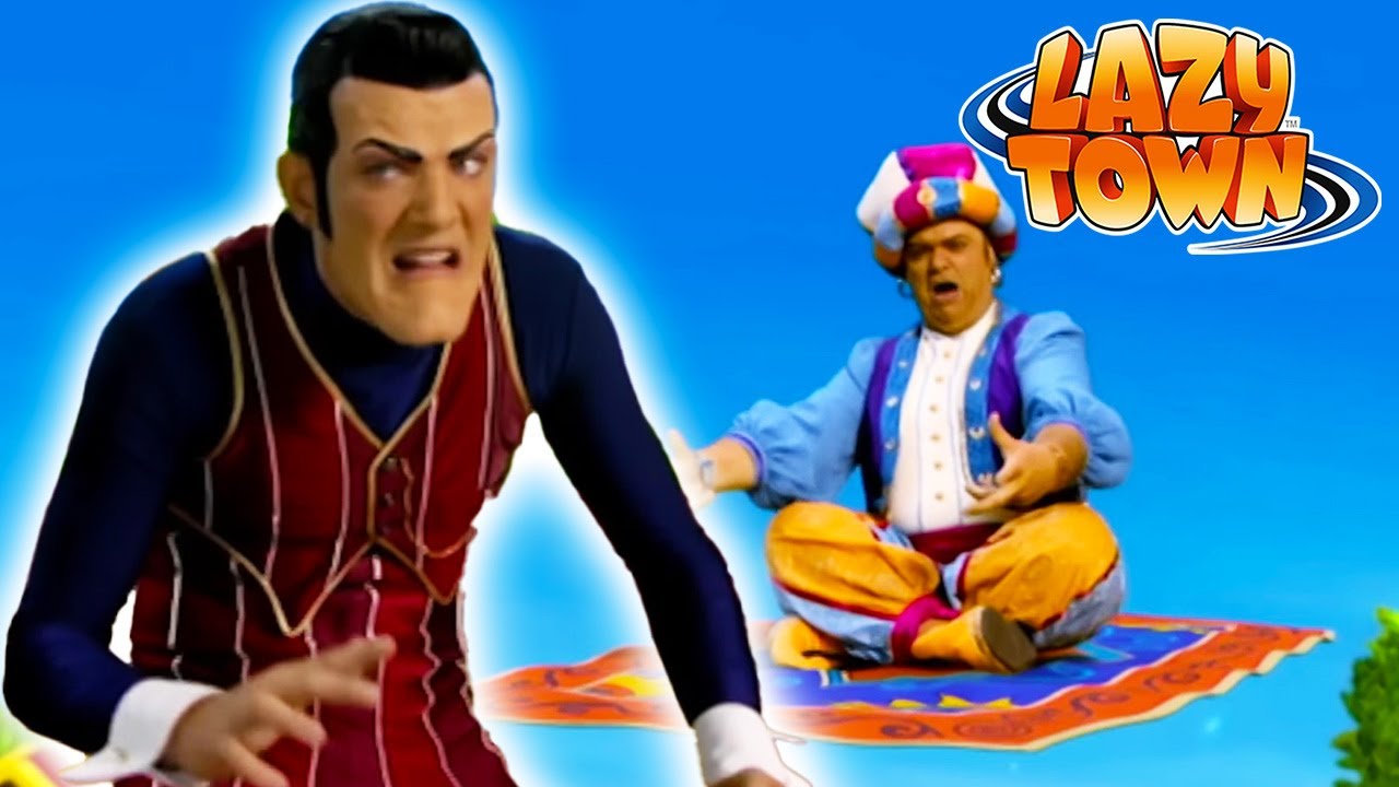 Robbie Rotten and the Genie | Lazy Town S2 Ep 14 | Full Episodes