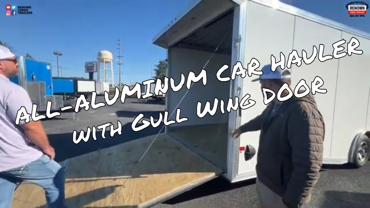 Unveiling Alcom 8.5X32TA: The Ultimate Enclosed Aluminum Trailer