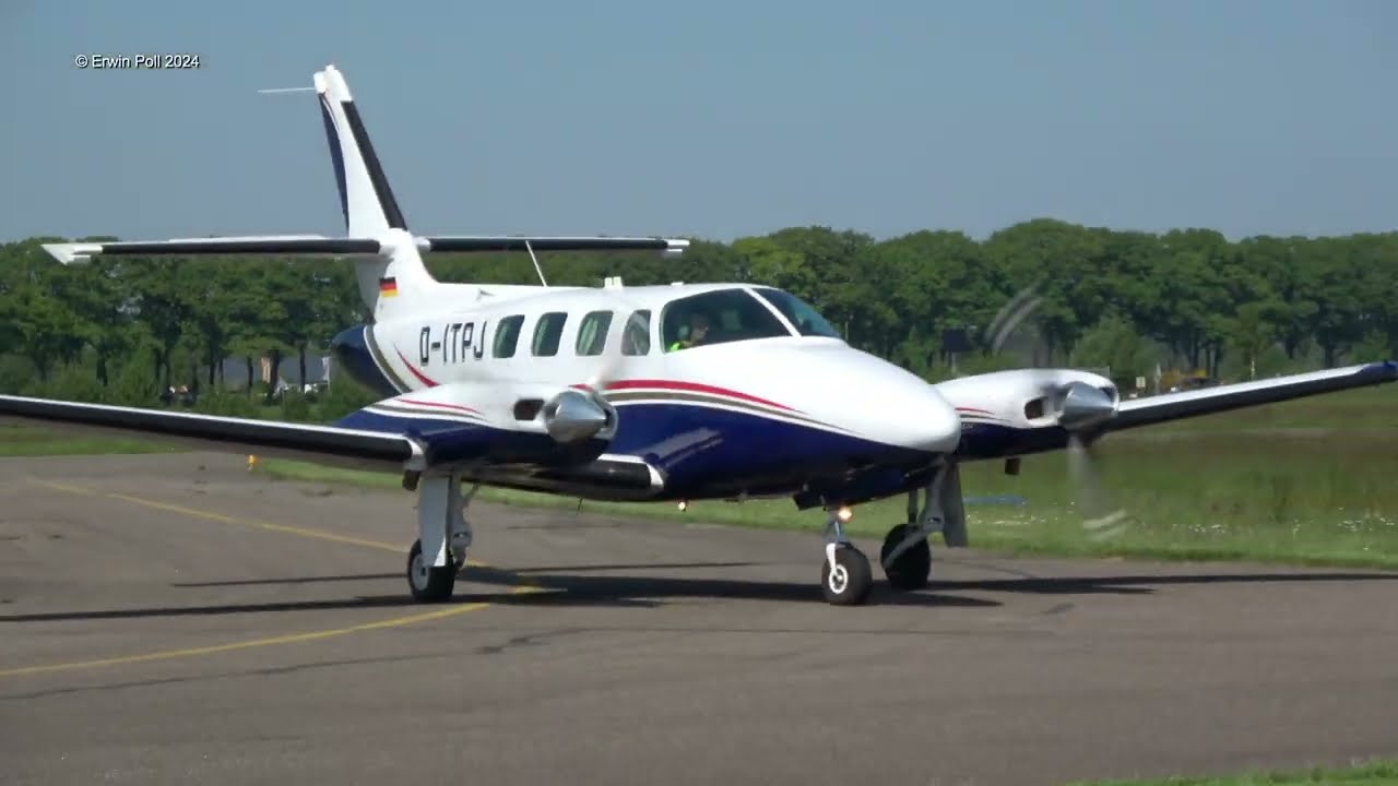 Cessna T303 Crusader D-ITPJ Teuge Airport 11 Mei 2024