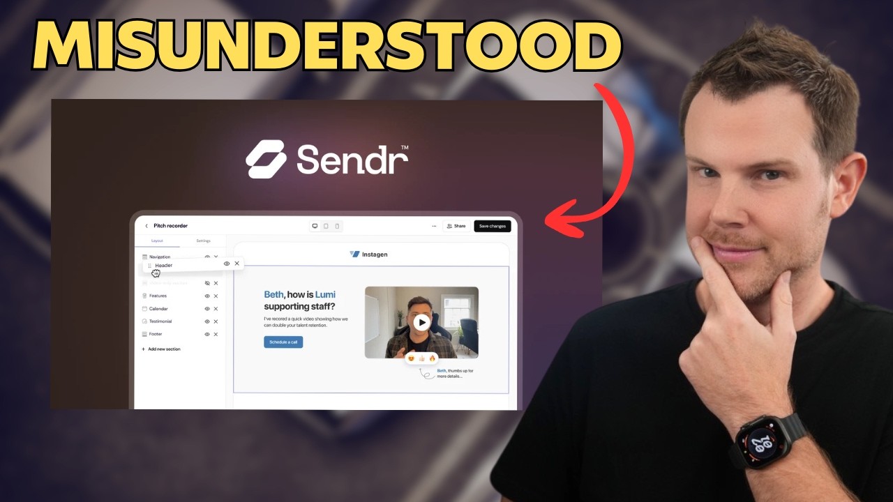 This $59 AI Tool Scrapes LinkedIn and Writes Your Cold Emails - Sendr Review