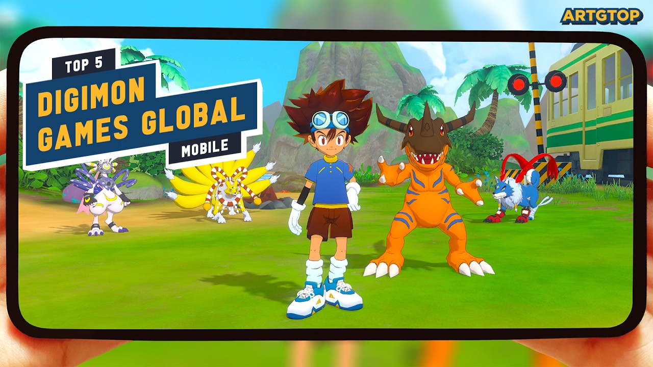 TOP 5 Best Digimon Games 2026 (Android & iOS) Digimon Global Android
