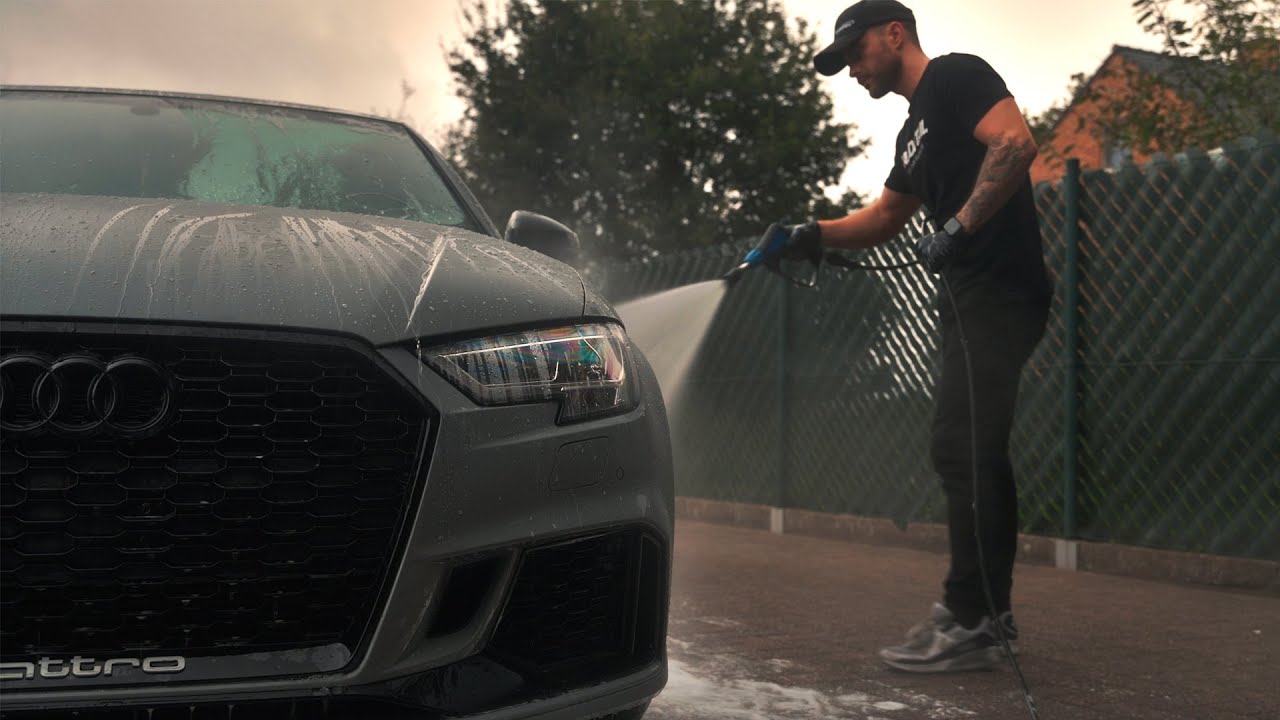 Audi RS3 Limousine Exterior Detailing | 4K