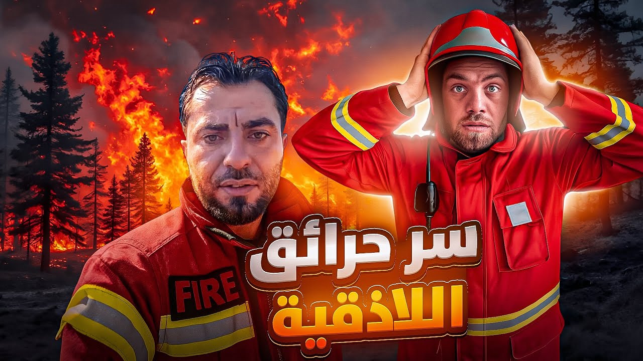 حرائق اللاذقية كيف اطفأت ؟ ( انقذنا مجموعة محاصرة بالنار من خلال طائرة الدرون )