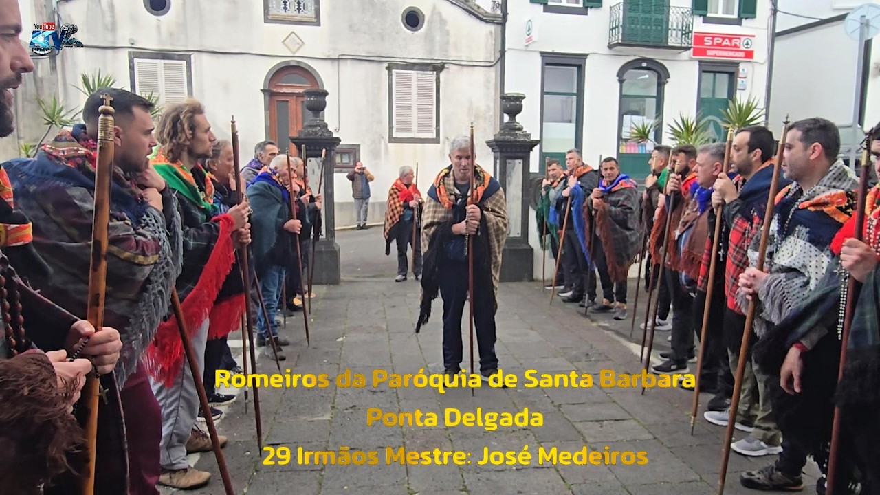 Romeiros da Paróquia de Santa Barbara Ponta Delgada 29 Irmãos Mestre José Medeiros 21 02 2026