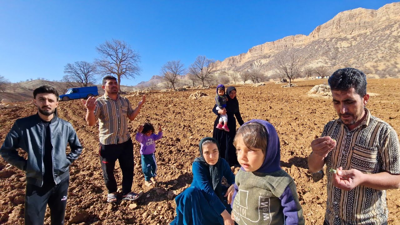 Germination of seeds: family trip to agricultural land!