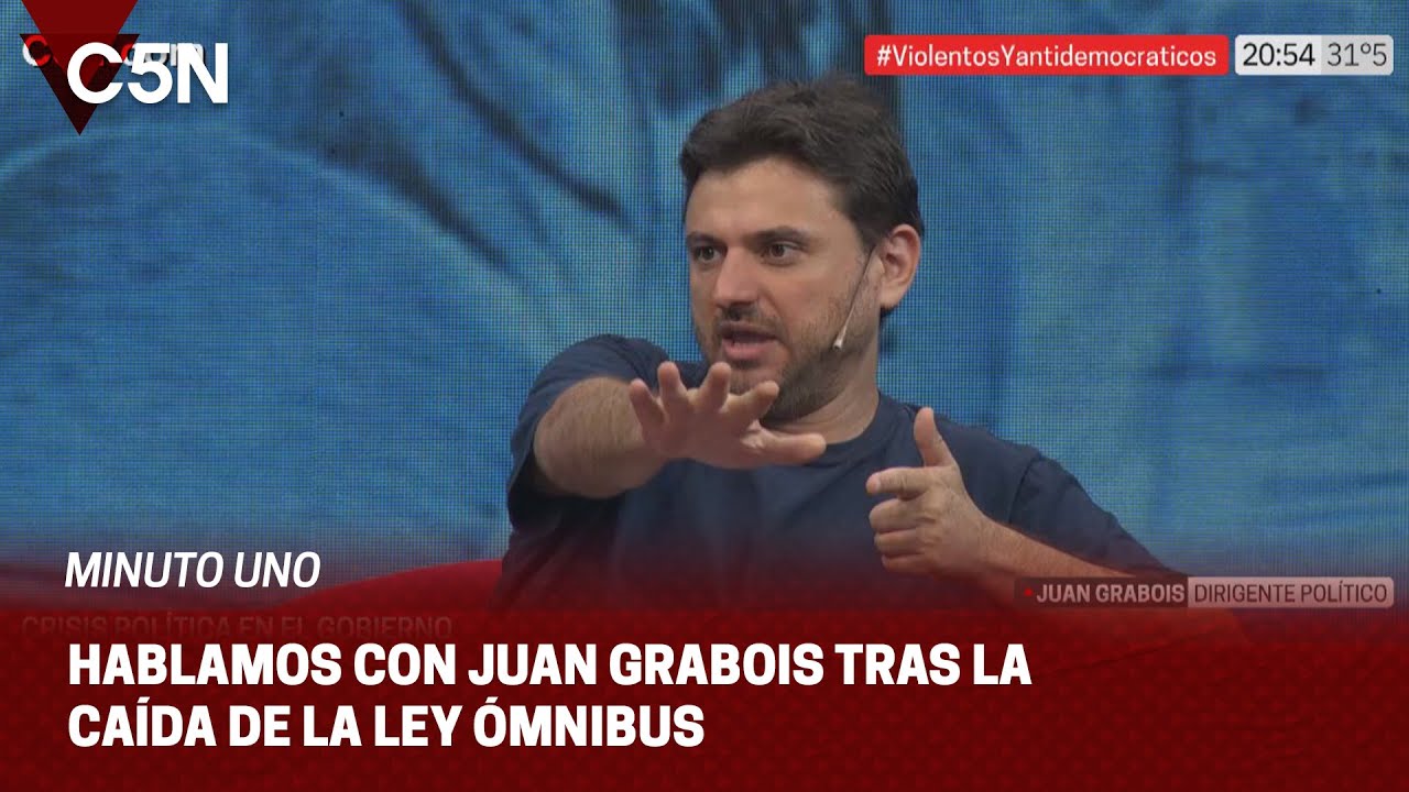JUAN GRABOIS: ¨MILEI es un FORRO del SISTEMA¨