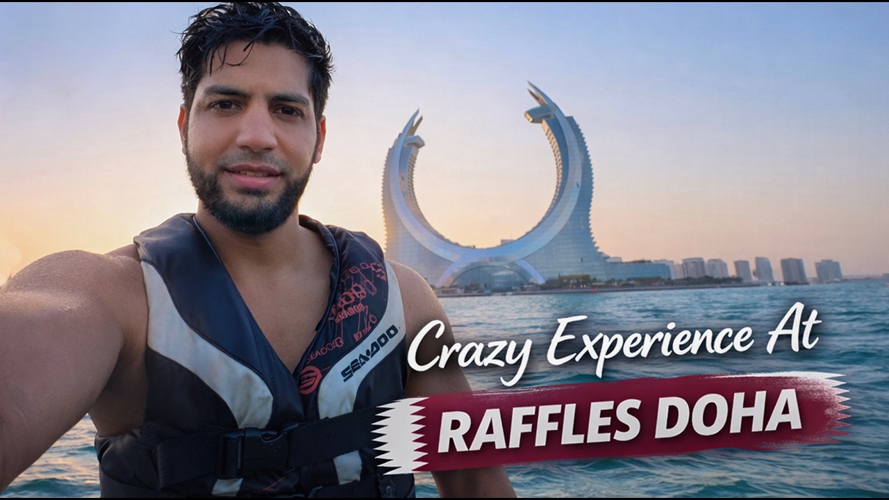 Stayed at Qatar's Most Luxurious & Expensive Hotel - Raffles Doha