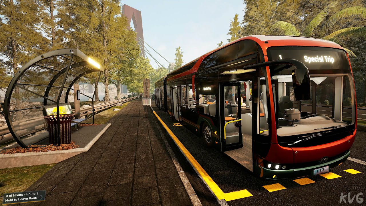 Bus Simulator 21 - BYD 18m Articulated eBus - Test Drive Gameplay (PC UHD) [4K60FPS]