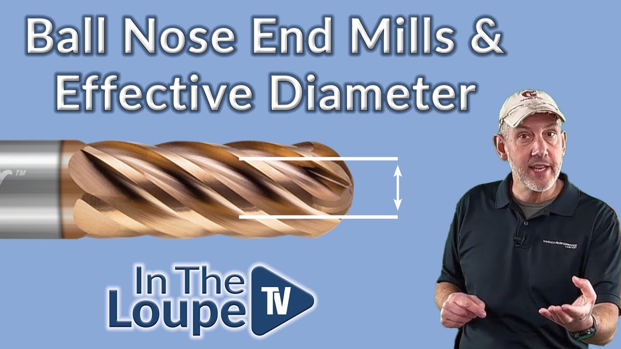 Ball Nose End Mills & Effective Diameter: In The Loupe TV Short