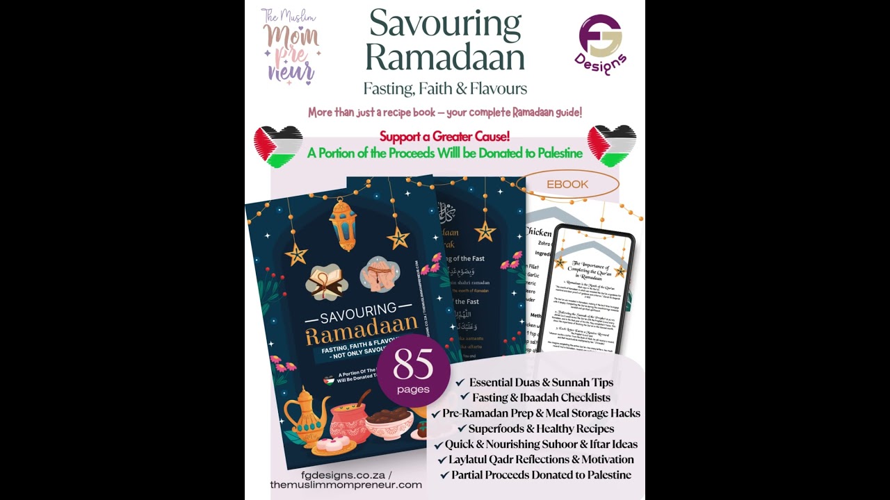 🌙 Introducing Our Ramadan Digital Recipe & Inspiration Book! 🌙