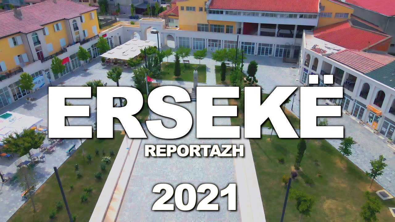 ERSEKE, KOLONJE - Qyteti i Ersekes REPORTAZH, ERSEKA ALBANIA 🇦🇱【4K】