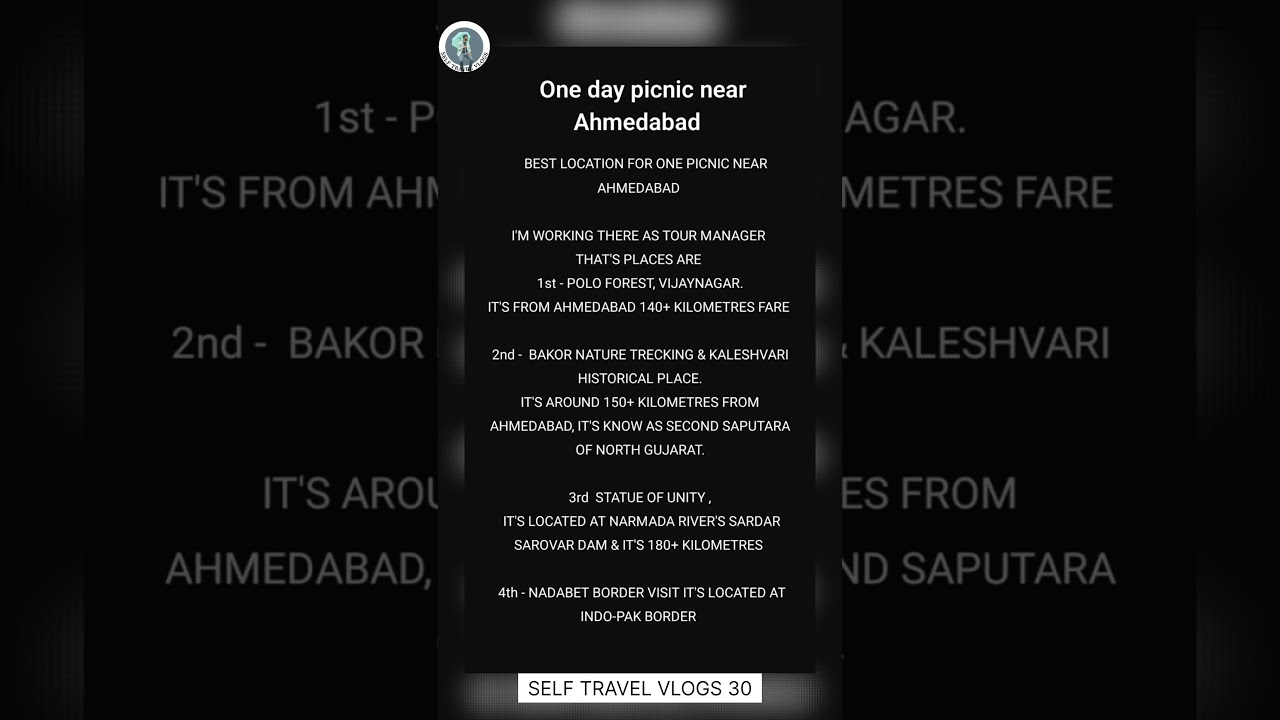 One day picnic near Ahmedabad | one day picnic spot | oneday trip in Gujarat @narendras_travel_trails