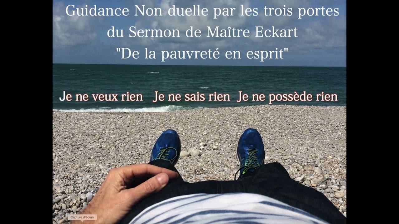 Guidance non duelle : la pauvreté en esprit de Maître Eckhert