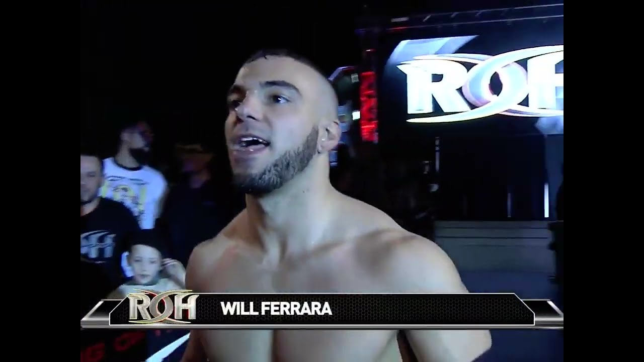 Will Ferrara Vs Michael Elgin (ROH TV 4/4/2015)