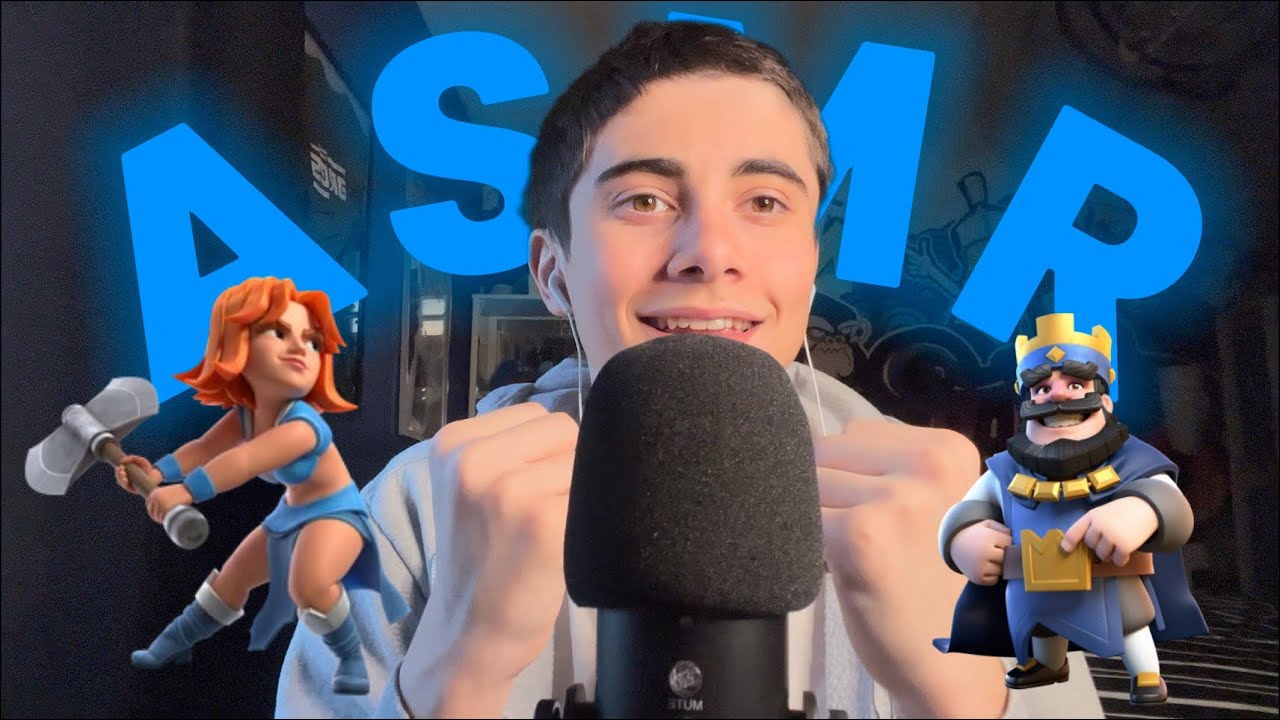 ASMR - JE JOUE A CLASH ROYALE 😴 #1