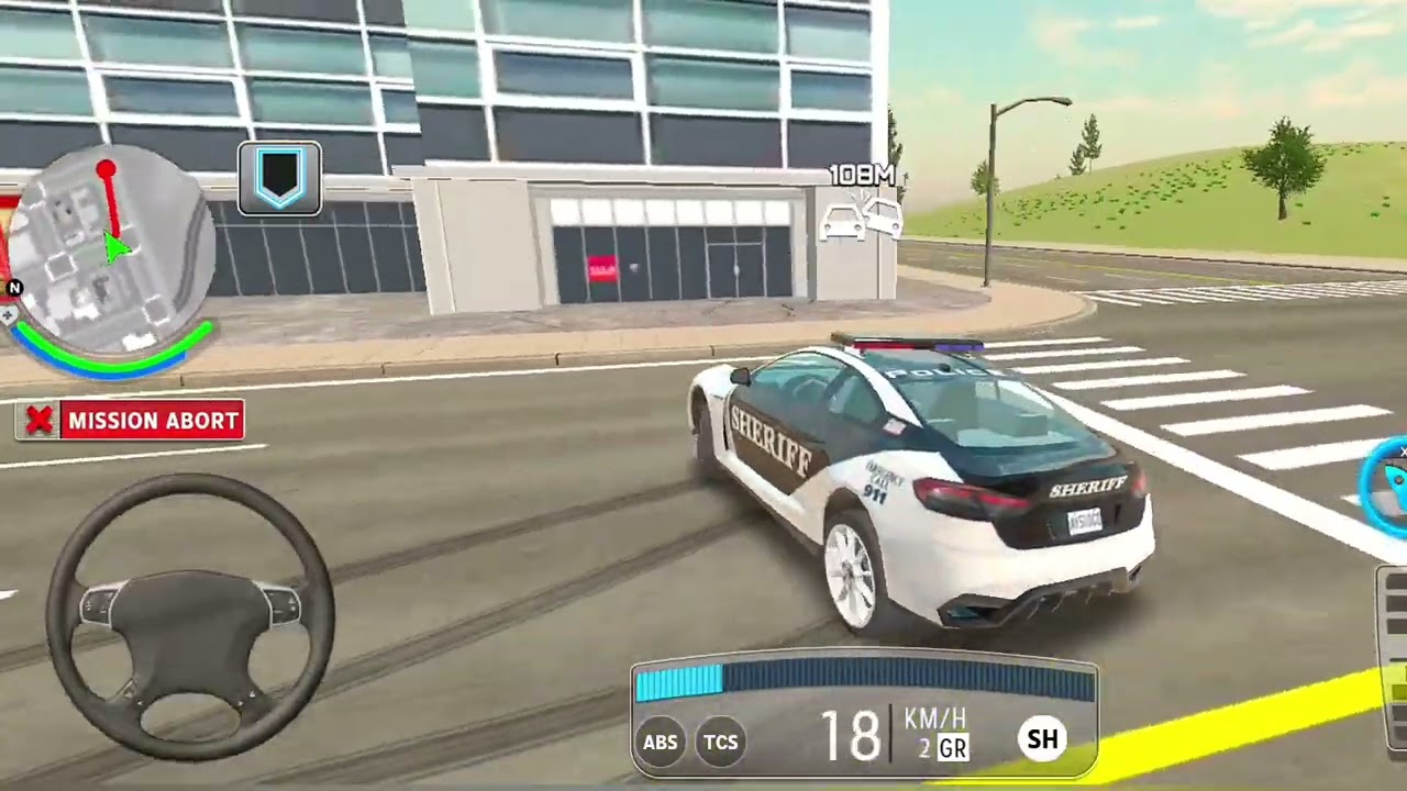Police Car Game #viral #trending #cargames #games 