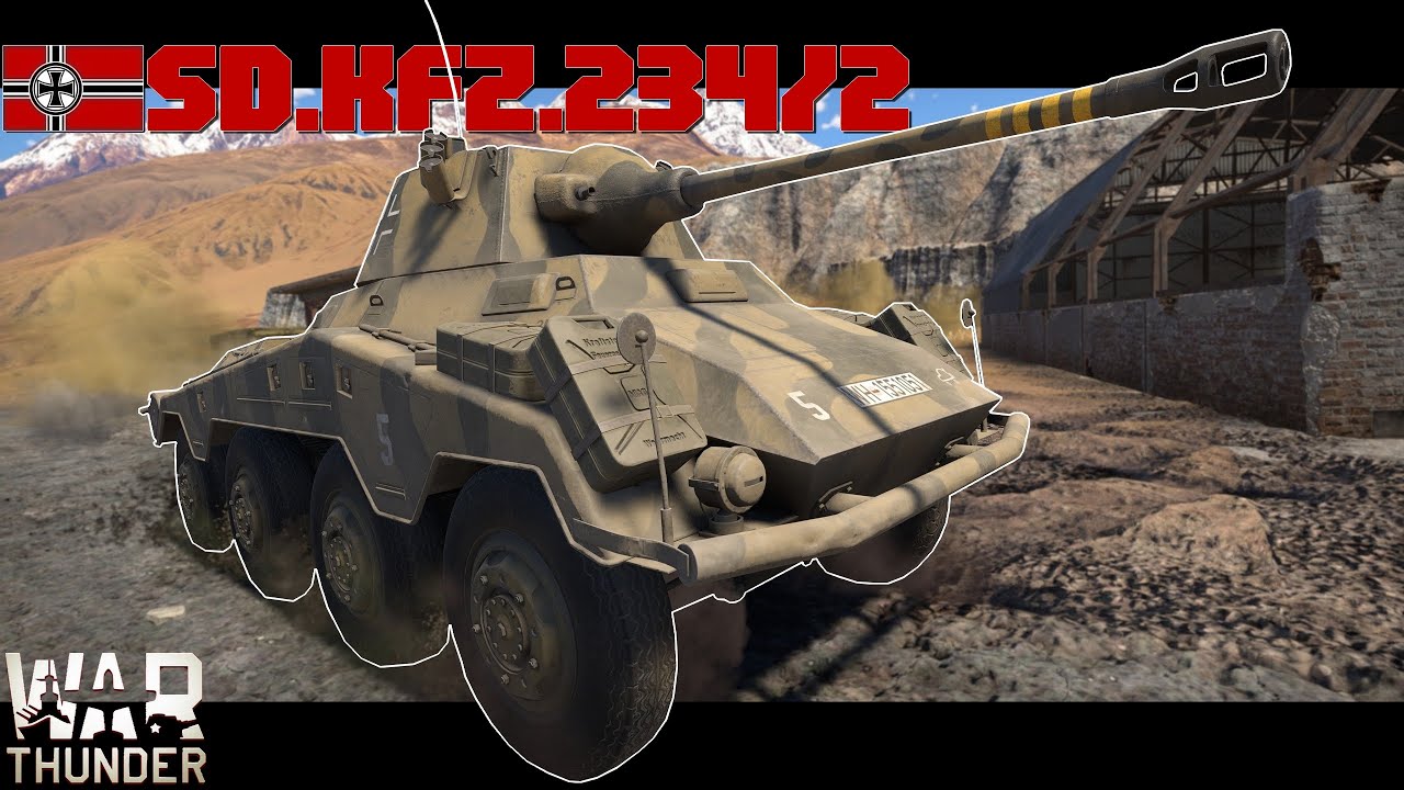 Trio Katastrophale im Puma | Sd.Kfz.234/2 | War Thunder |