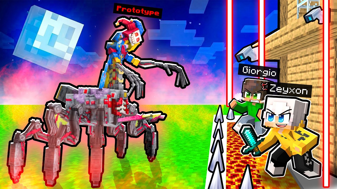 PROTOTIPO contro la BASE PIÙ SICURA di Minecraft!
