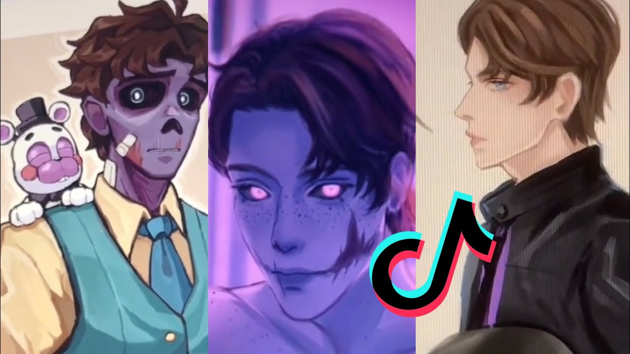 TikTok compilation for Michael Afton simps fnaf series #4 + SURPRISE FANART