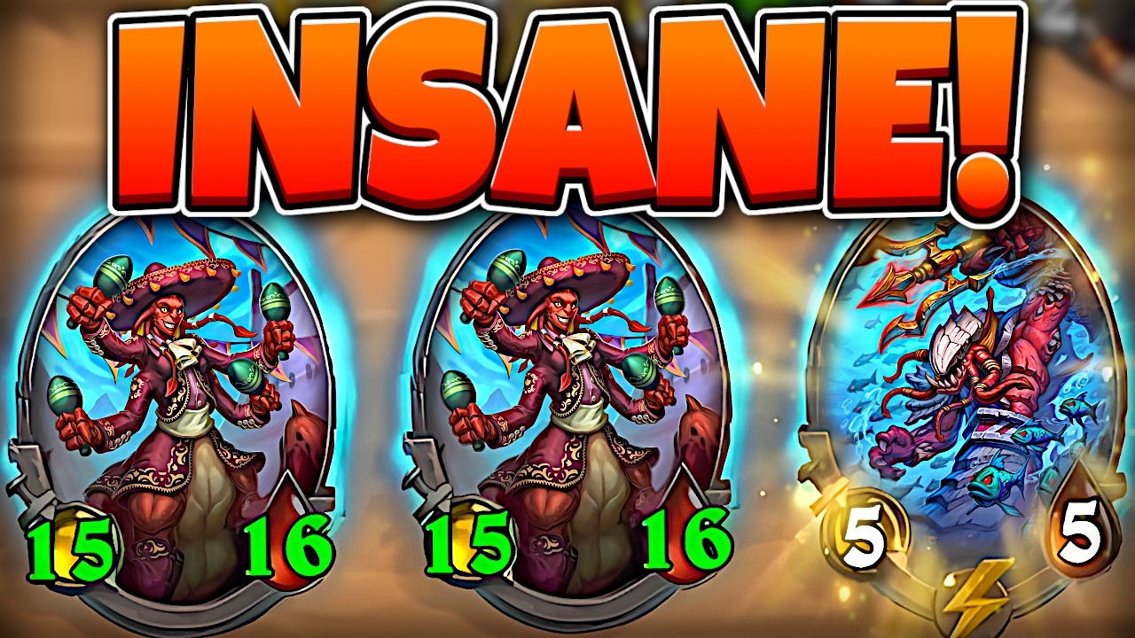 This Combo on Turn 6 is Free MMR! | Hearthstone Battlegrounds