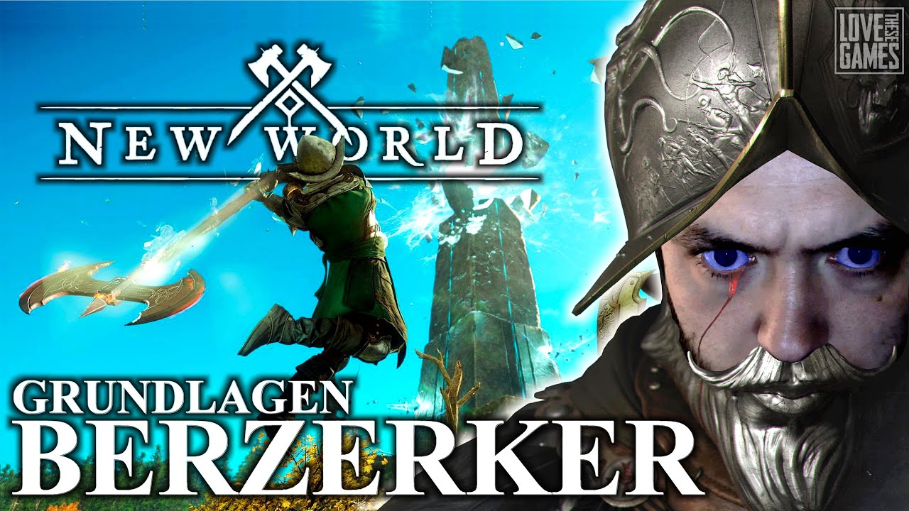 ⚔️ NEW WORLD ⚔️- So spielt ihr einen Berserker in New World! - Krieger build - Amazons MMO - deutsch