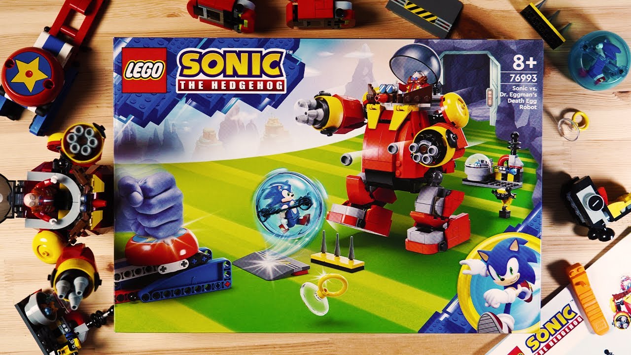 Sonic vs  Dr  Eggman's Death Egg Robot 76993 LEGO® Sonic the Hedgehog ソニック VS デスエッグロボ