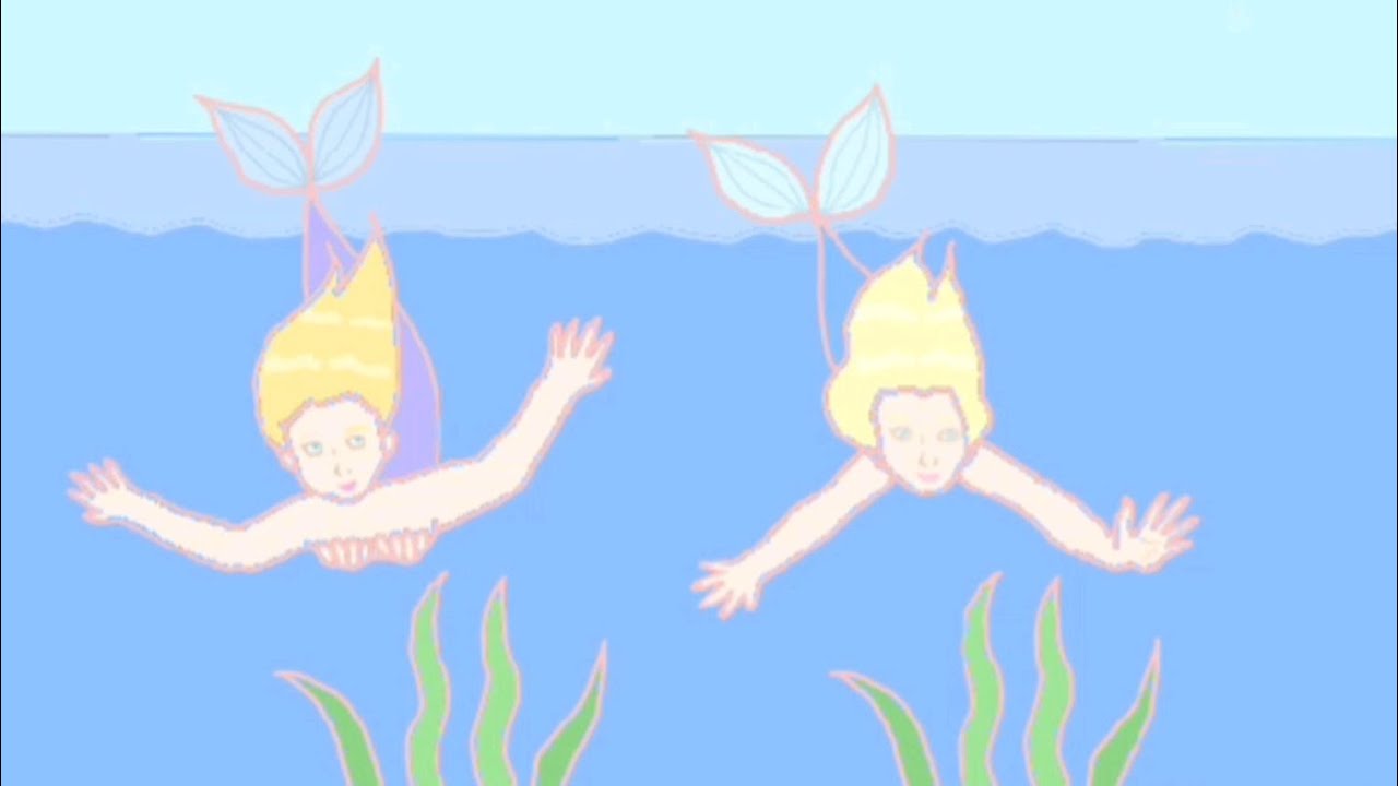 Sea-Maids are Gliding on the Sea 