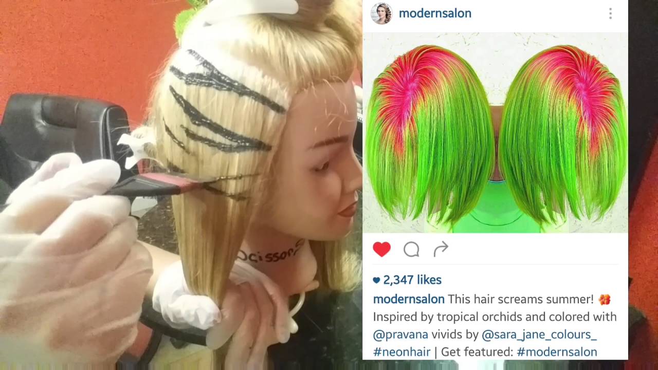 Safari Park Tutorial. The Cheetah vs. The Zebra hair. Using a celery stick. #ScissorSalute