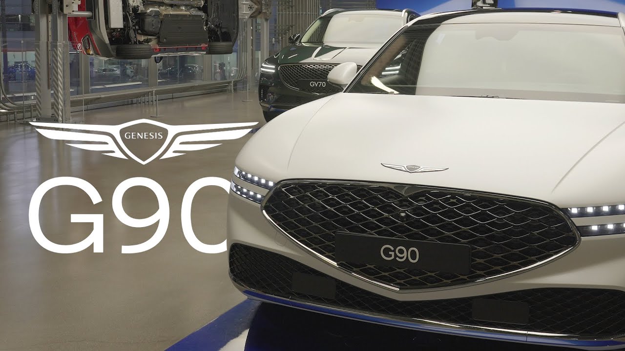 Подробный обзор Genesis G90 2023 года — полностью раскрыт экстерьер и интерьер