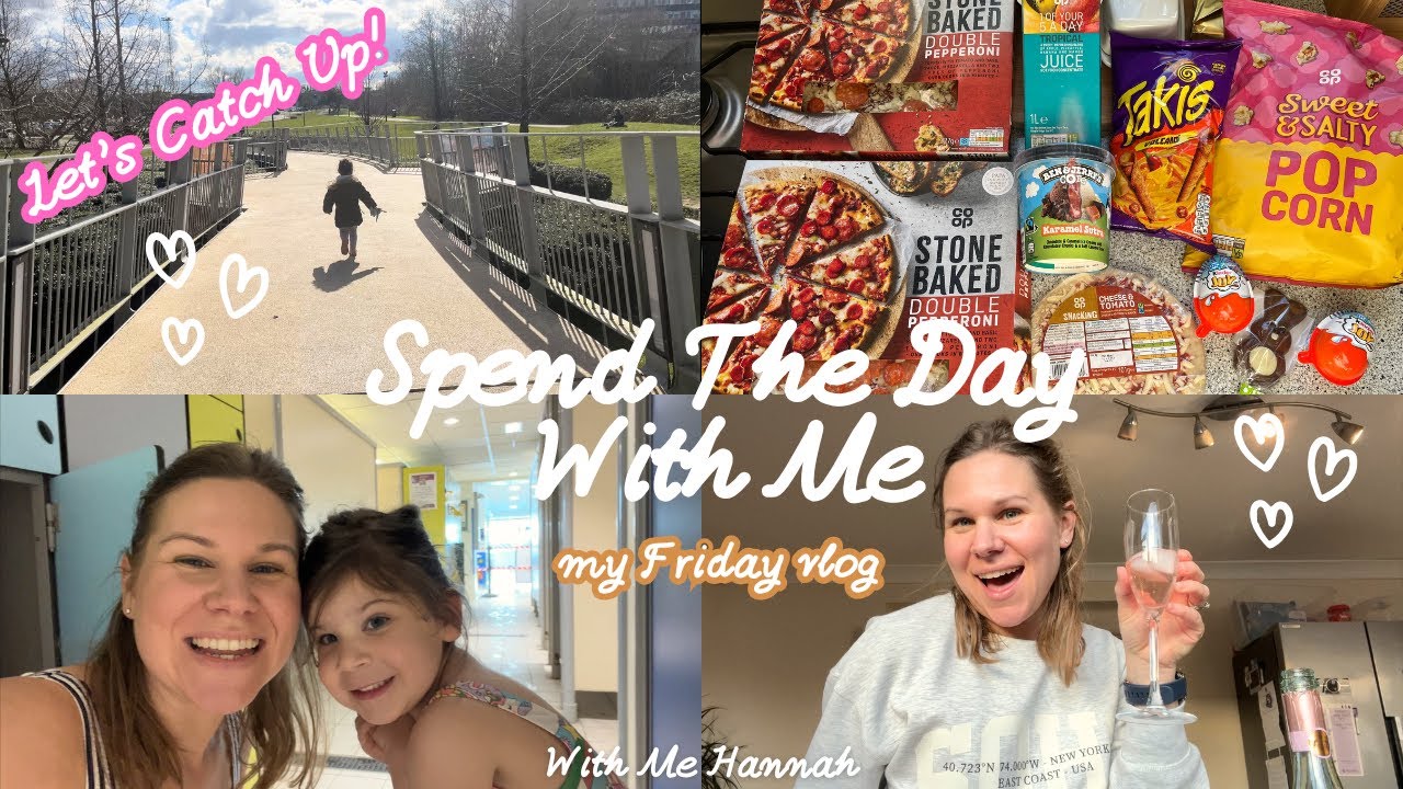 Friday Vlog | Let's Catch Up | Spend the Day with Me #momof3 #DITL #dayoff #reallife