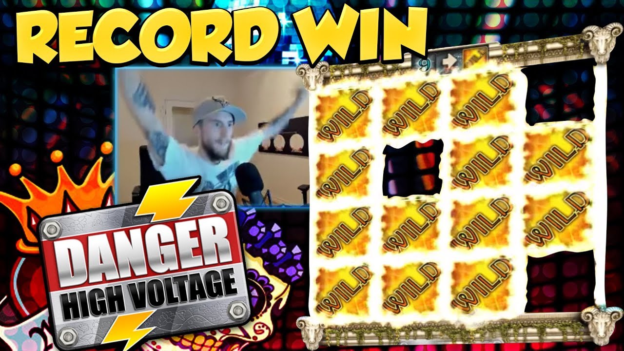 RECORD WIN!!! Danger High Voltage Big win - Casino - Online slots - Huge Win