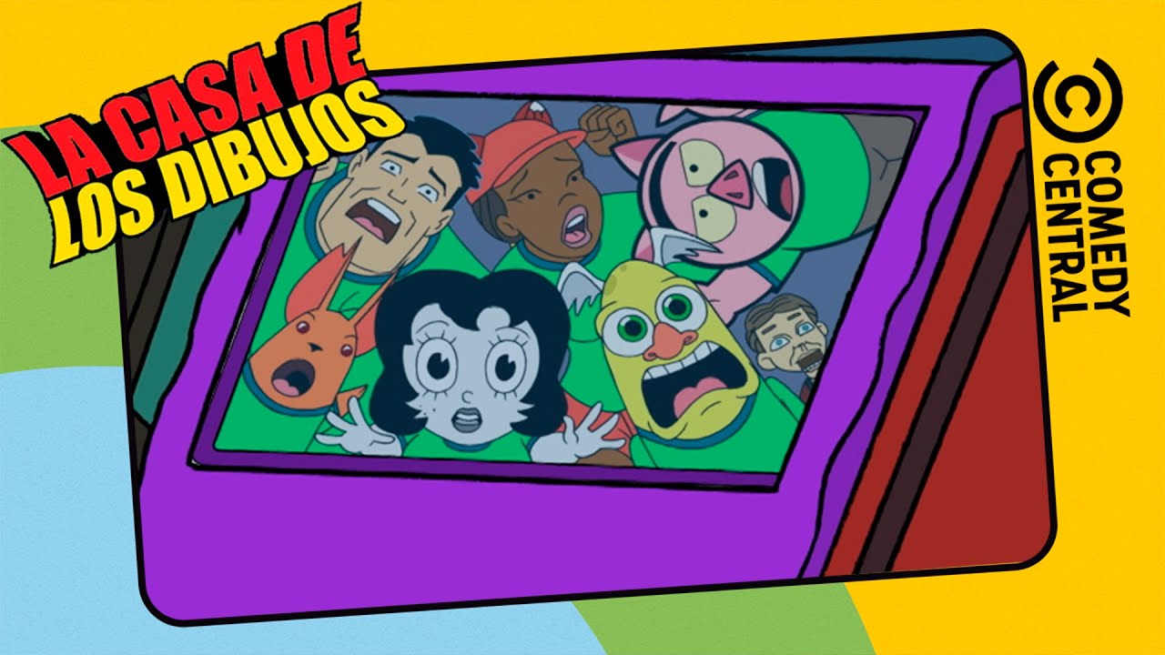 Atrapados en el auto | La Casa De Los Dibujos | Comedy Central LA