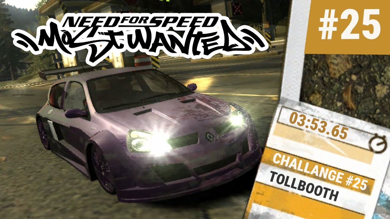 Challenge 25 – Tollbooth Time Trial (4:00) | NFS Most Wanted 2005