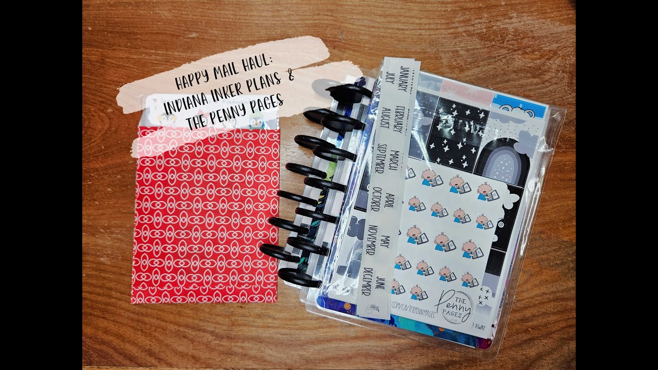 Happy Mail Haul: Indiana Inker Plans & The Penny Pages