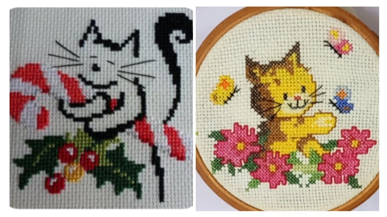 Attractive And Beautiful New Cross Stitch Patterns For Everything @HeavenlyHandmadeCreations