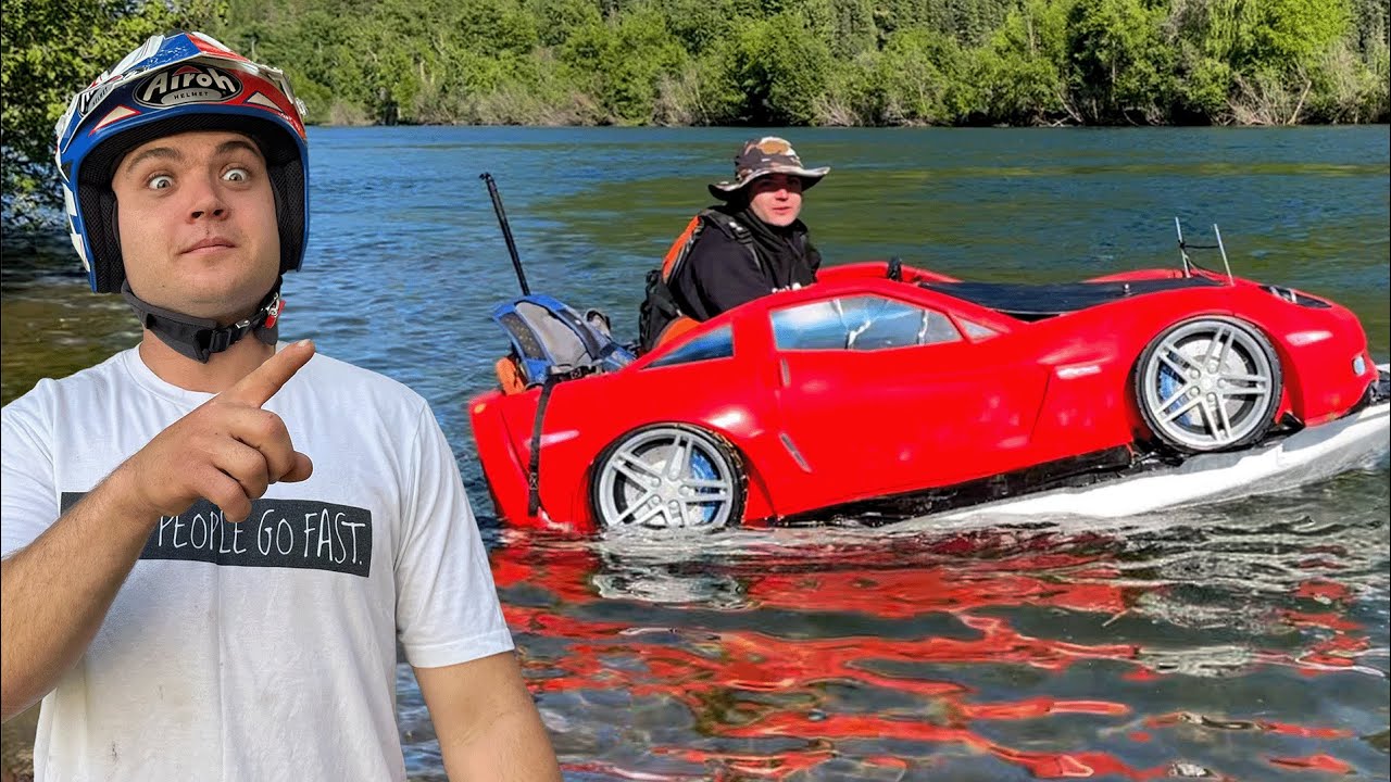 Stranded on Remote River - 3 Days Solo Camping with Mini Jet Boat