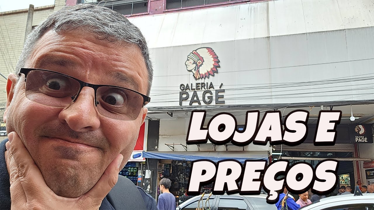 Loja e preços Galeria Pagé da 25 março: perfumes arábes e eletrônicos no atacado e varejo
