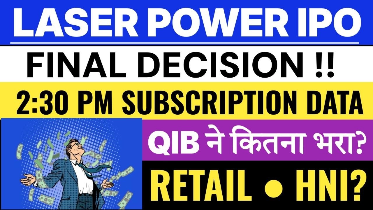 Laser Power & Infra IPO Final Decision 💥| Laser Power & Infra IPO | Laser Power IPO GMP