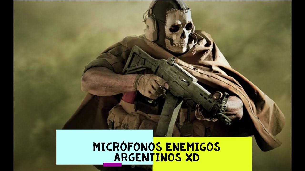 MICROFONOS ENEMIGOS/GRACIOSOS COD WARZONE