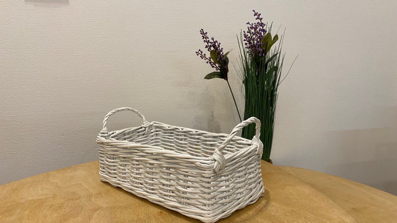How to make beauty with your own hands from paper wicker. fantasy in white color