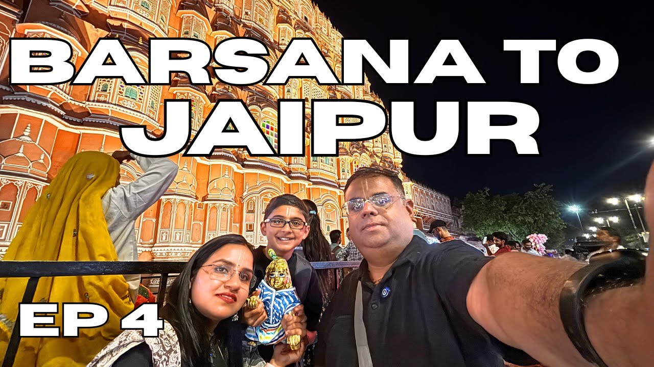 Barsana to Jaipur Road Trip | Hotel Checkout, Route Info, Toll Details, Breakfast Stop | EP.4
