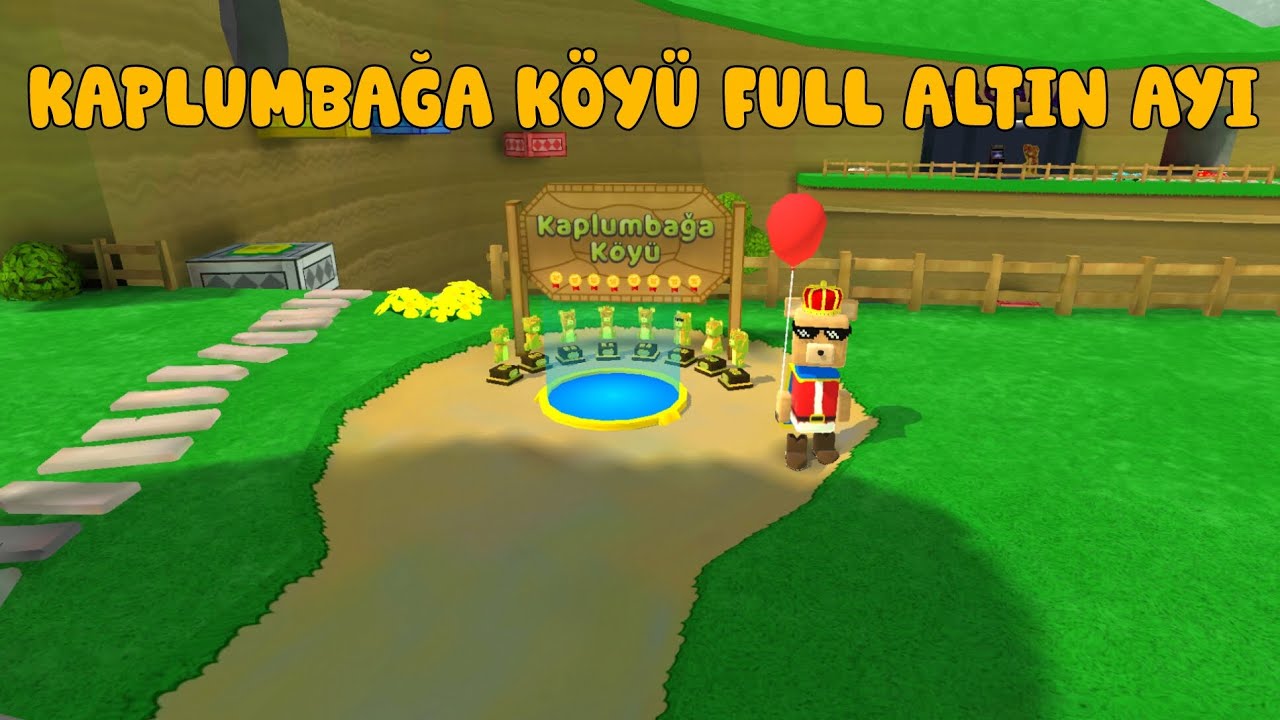 KAPLUMBAĞA KÖYÜ FULL ALTIN AYI (SUPER BEAR ADVENTURE)