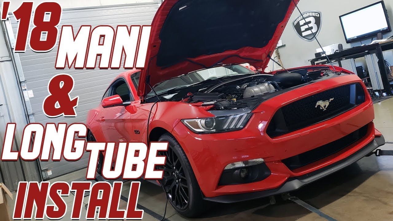 2017 Mustang GT Added 18 Manifold, JLT, & Stainless Power Headers Dyno (430 rwhp)  93 octane