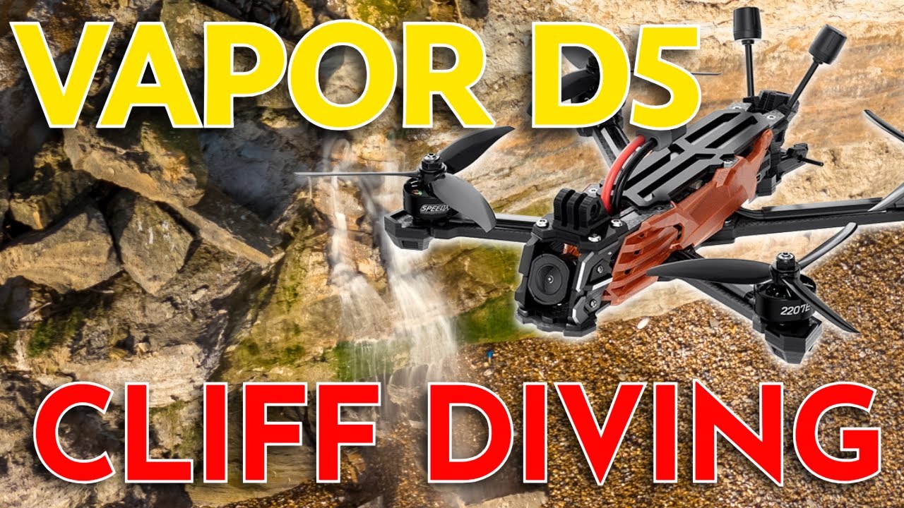 FPV Cliff Diving | GepRC Vapor D5 O4 Pro