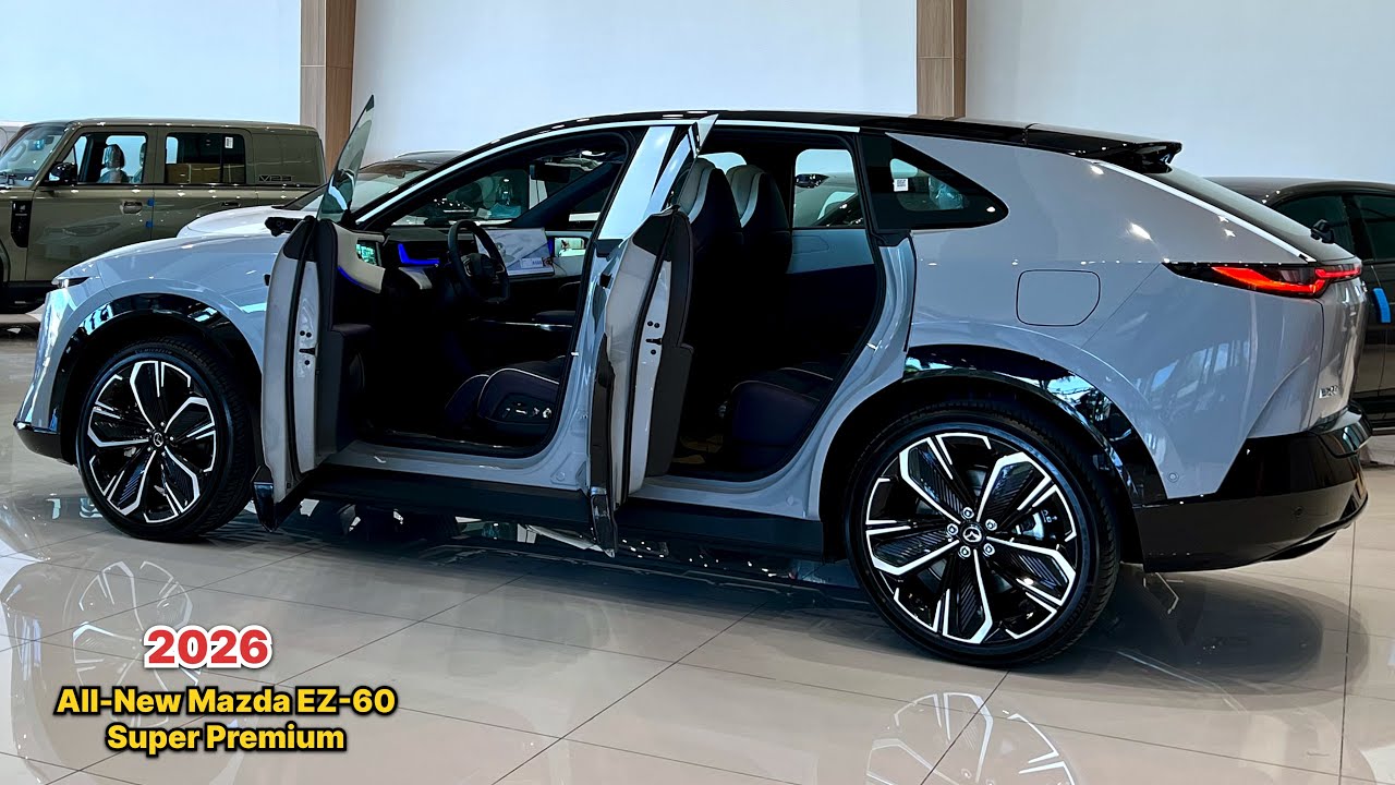 Совершенно новая модель 2026 года! Mazda EZ-60 PHEV — новые характеристики экстерьера и интерьера.