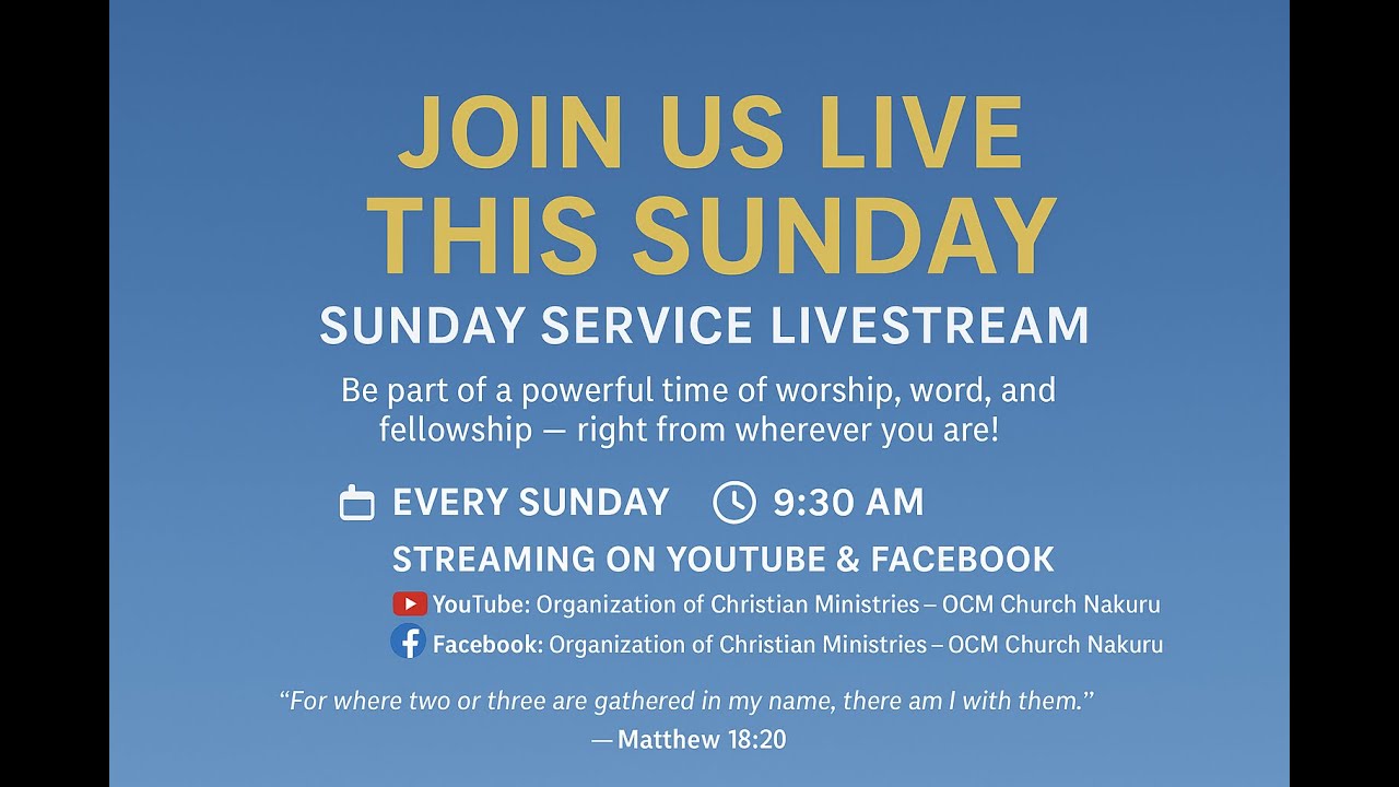 SUNDAY SERVICE{04/01/2026}