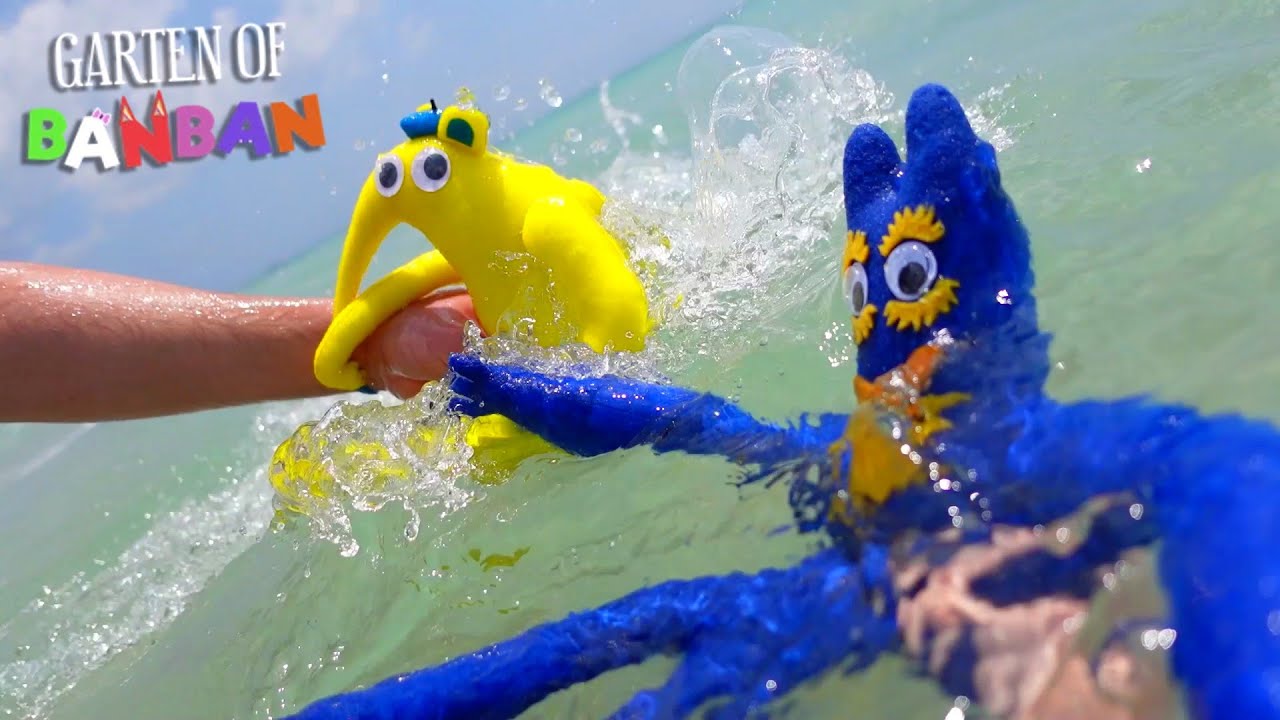 Garten of Banban 8 - FLUMBO & BRUSHISTA (Fun at The Beach)