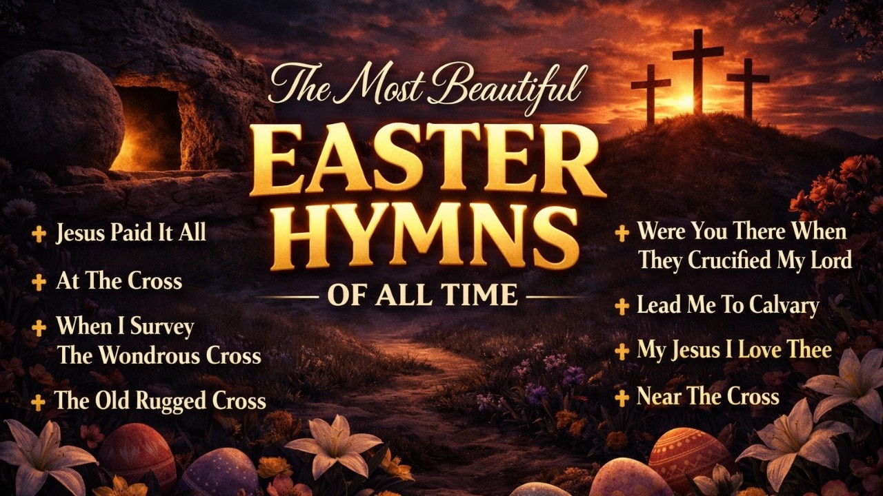 The Most BEAUTIFUL Easter Hymns Of All Time (with lyrics) &ndash; Powerful Songs of the Cross