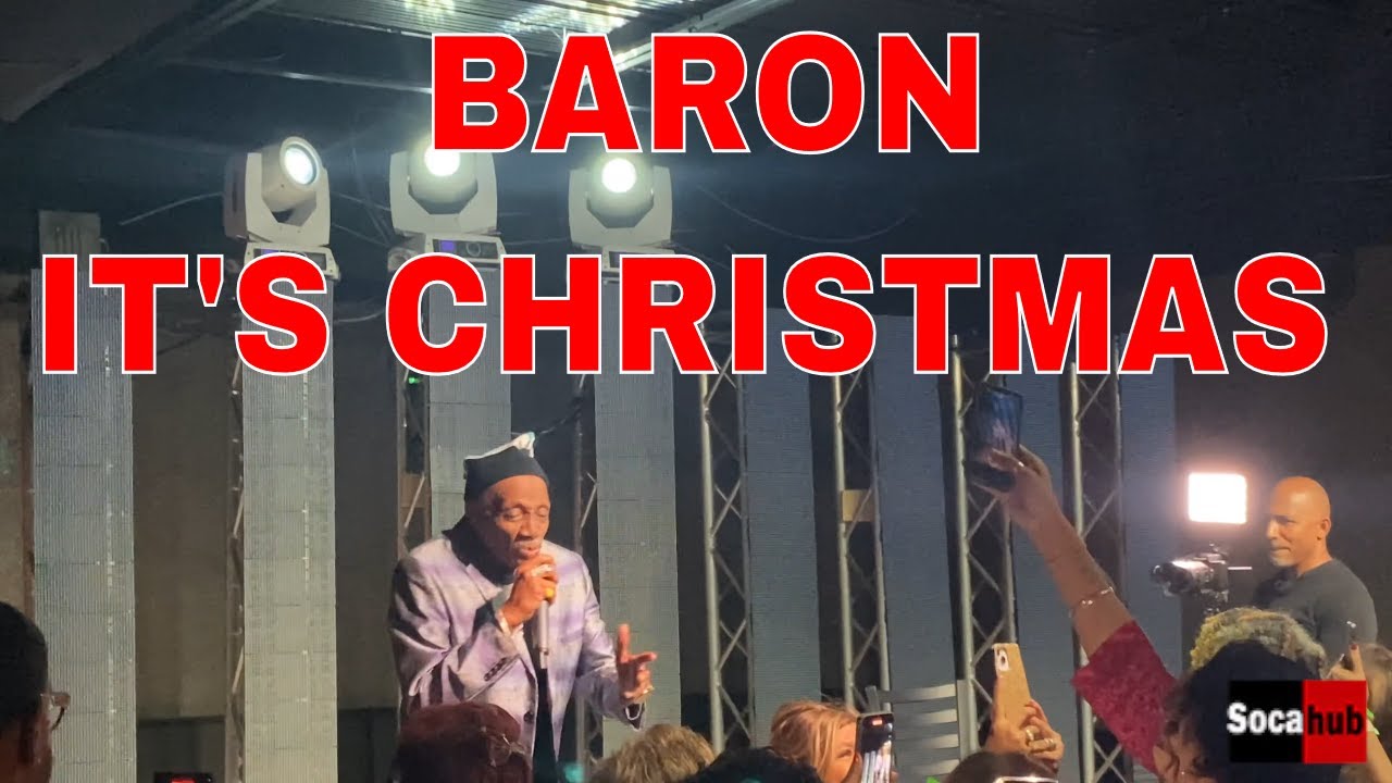 Christmas Parang Baron It's Christmas live Parang music  Toronto 2023 - Old Trinidad Parang Songs